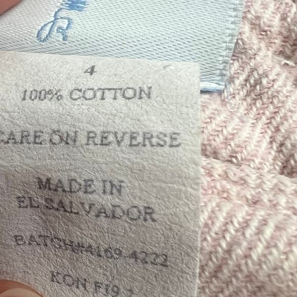 Bella Bliss Pink Tweed Dress 4T - Picture 4 of 4